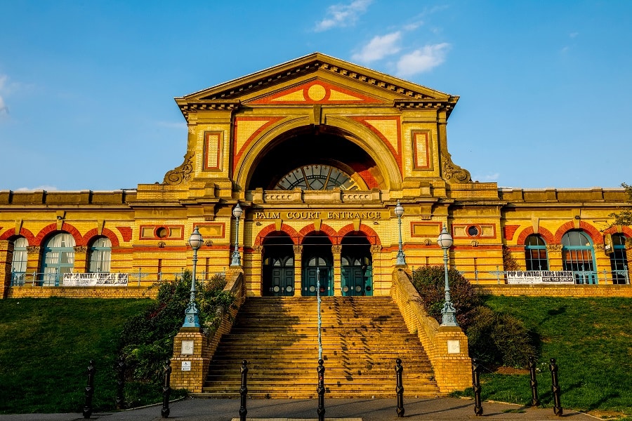 Palm Court Entrance, Alexandra Palace, London