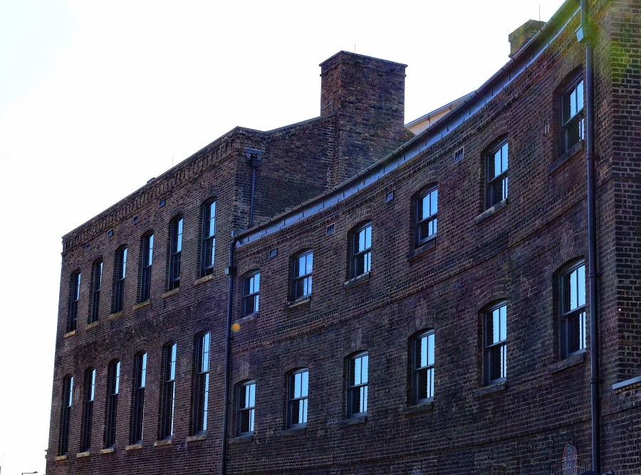 Canal facing building new windows with the appearance of a traditional sash window for Jamie Oliver HQ, Regent's Canal, King's Cross